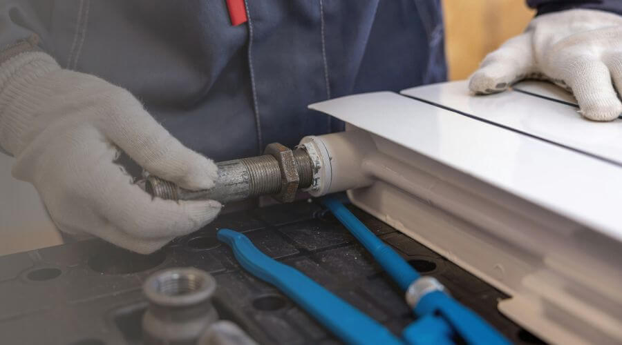 Professional water heater repair services in Asbury, MO